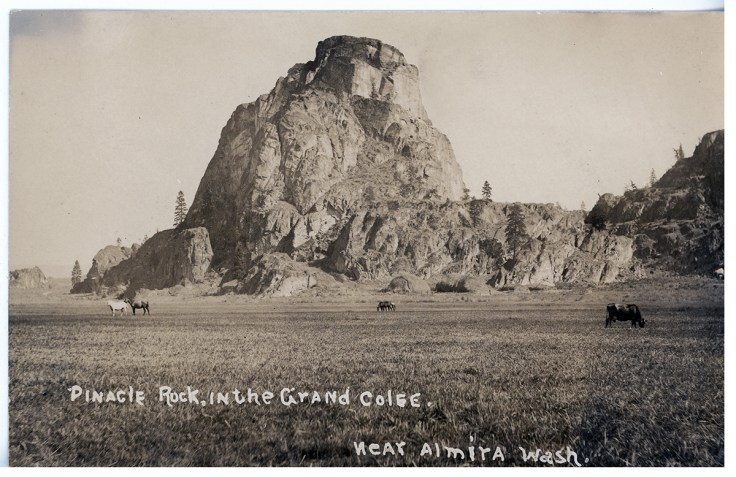 Pinnacle Rock near Almira